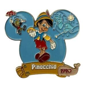 The Bradford Exchange Magical Moments Of Disney Pinocchio 1940 Disney Pin